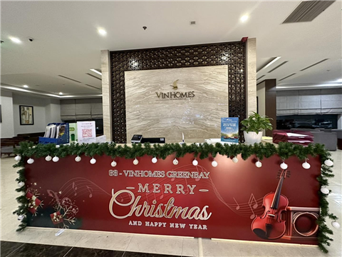 Ảnh Dịch Vụ Trang Trí Noel Ở Vinhomes Green Bay
